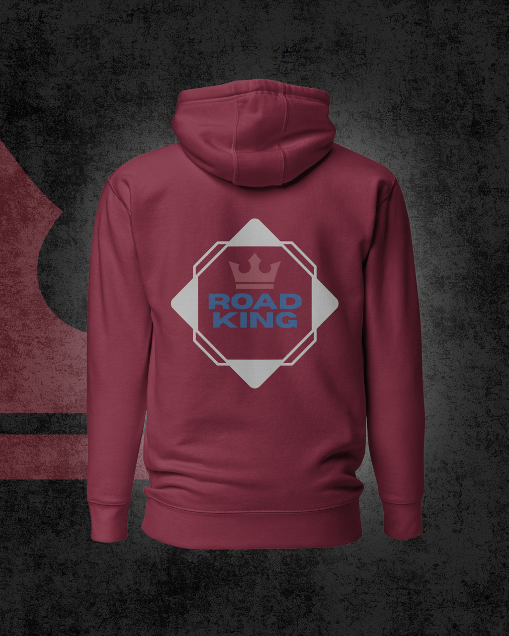Road King original hoodie - Bordeaux Rood