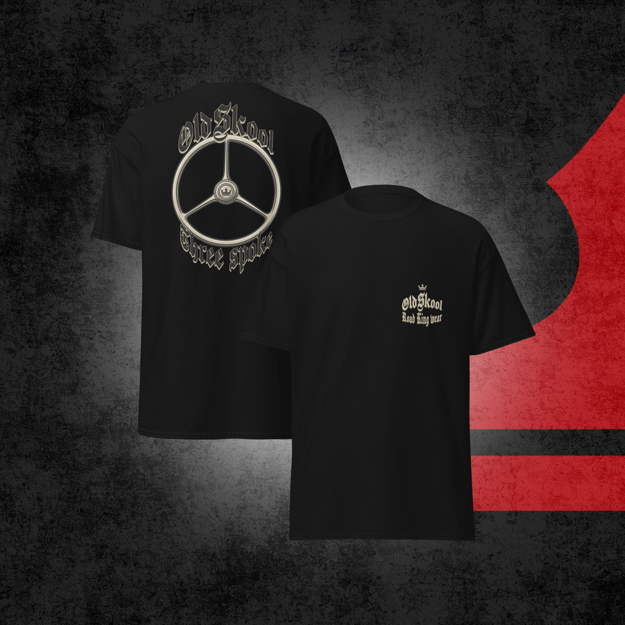 OldSkool Three Spoke T-Shirt