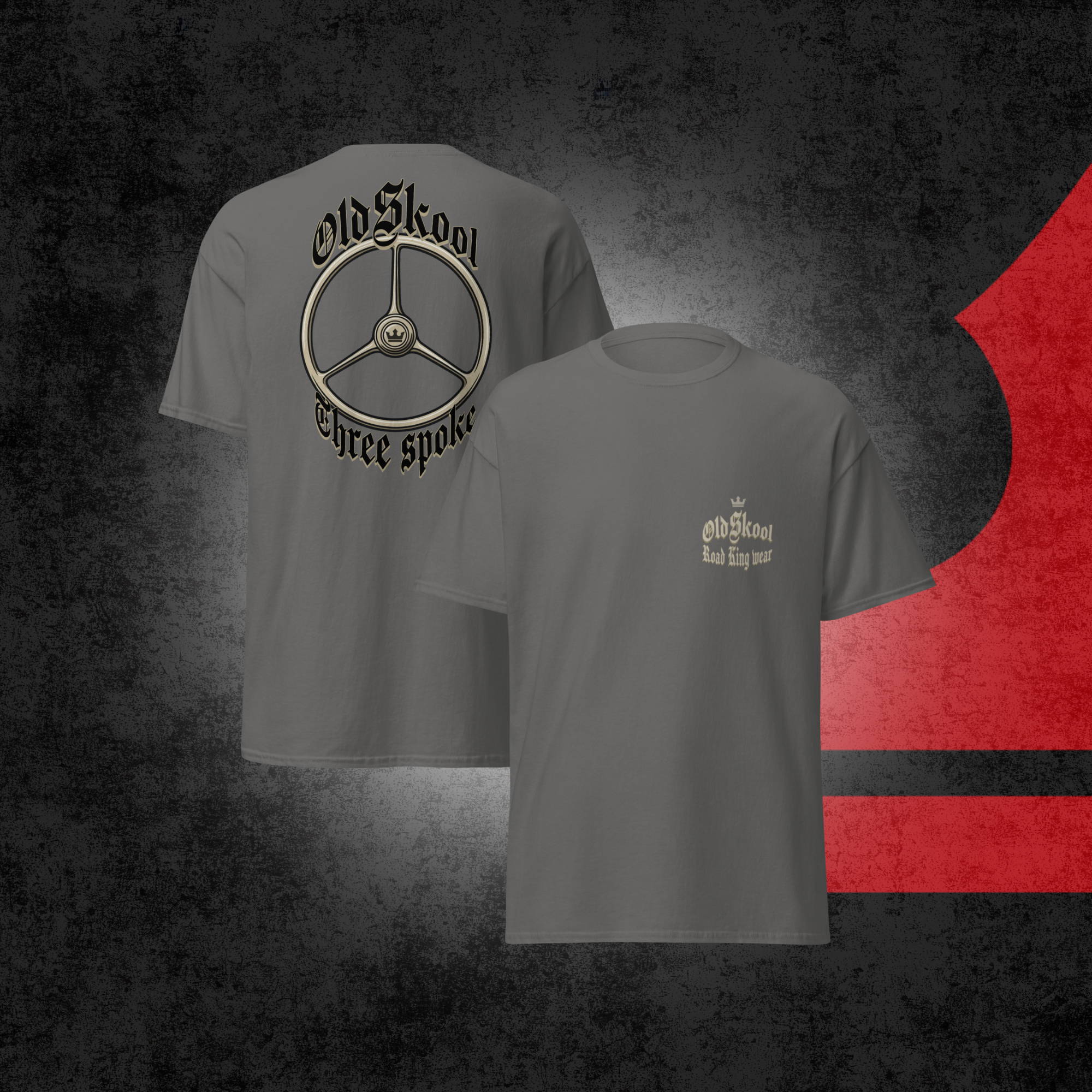 OldSkool Three Spoke T-Shirt