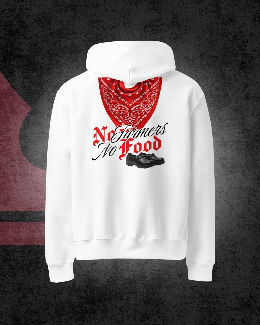 No Farmers No Food Oversized Hoodie