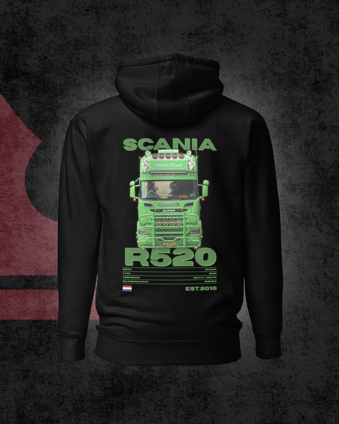 Willem Kraak Custom Hoodie 0001