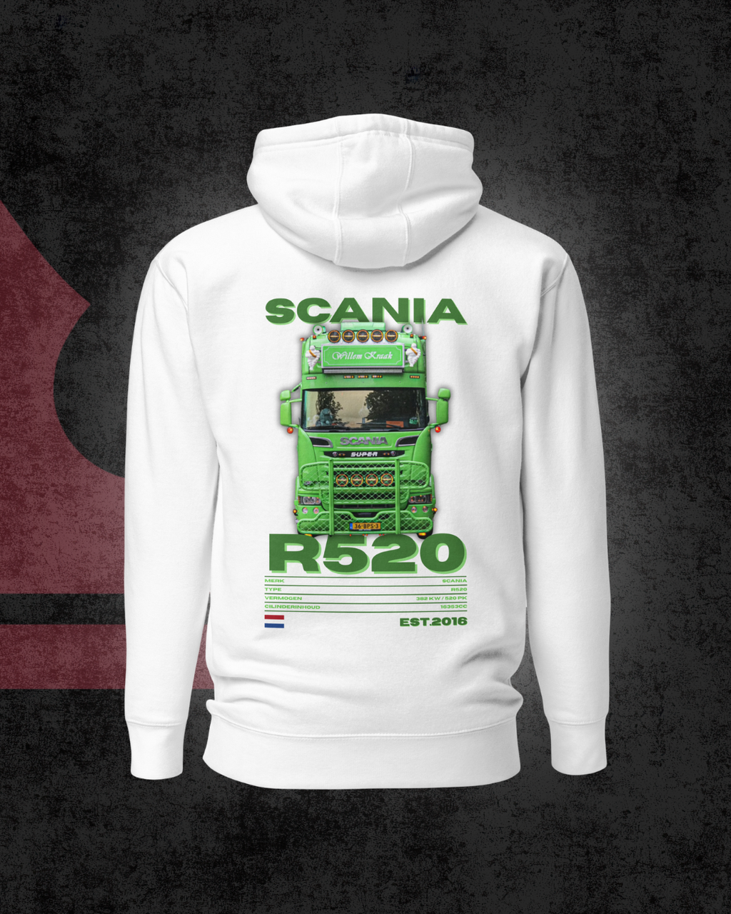 Willem Kraak Custom Hoodie 0001