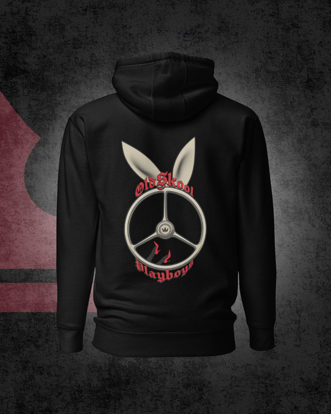 OldSkool Playboys Three Spoke Hoodie