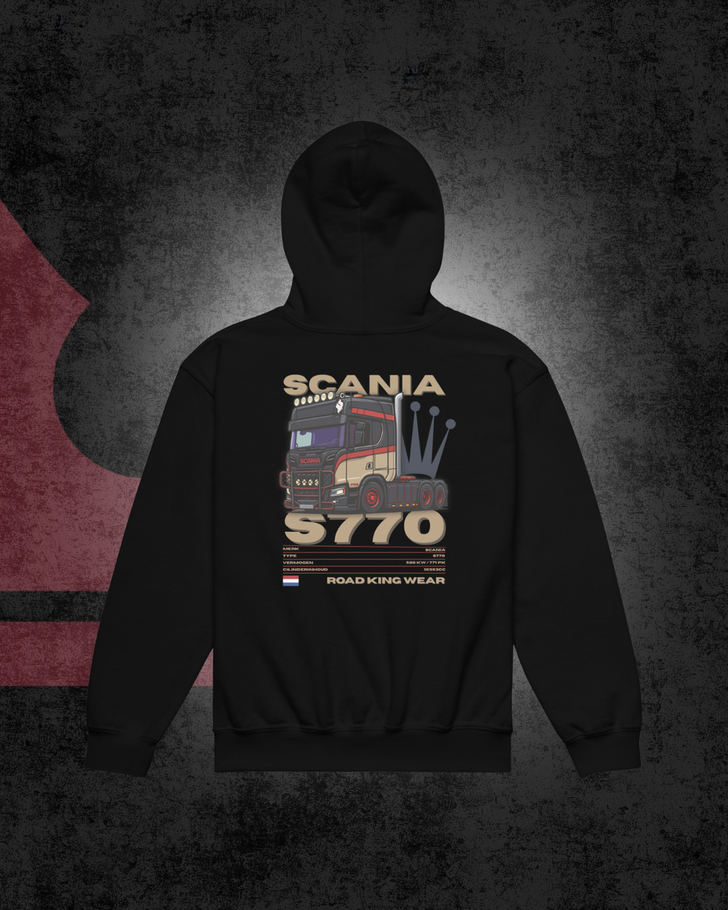 Scania S770 Edition jeugd Hoodie
