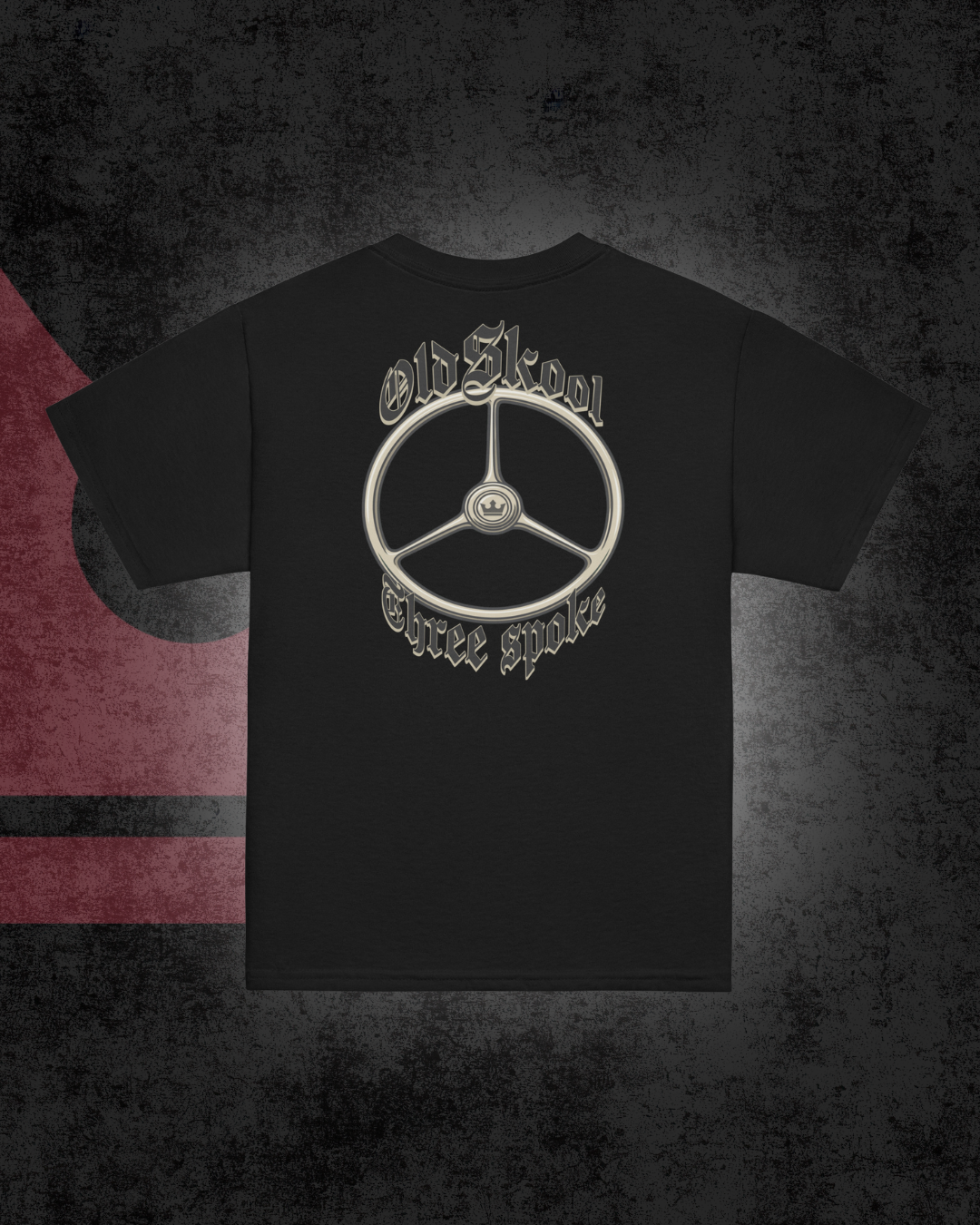 OldSkool Three spoke jeugd T-Shirt