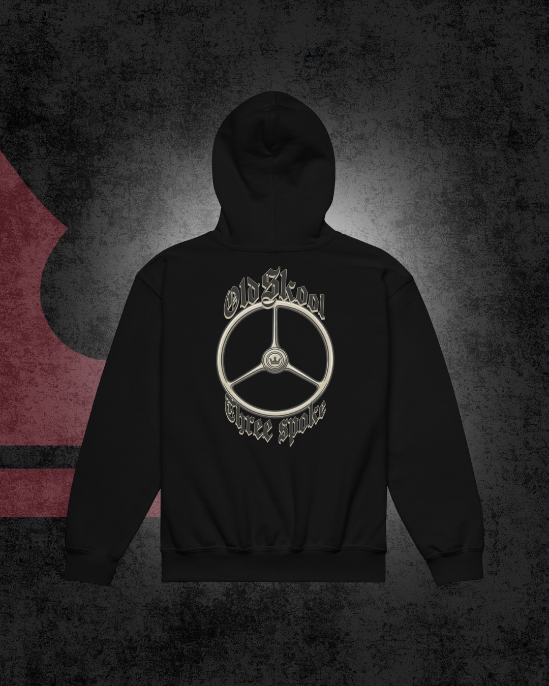 OldSkool Three spoke jeugd Hoodie