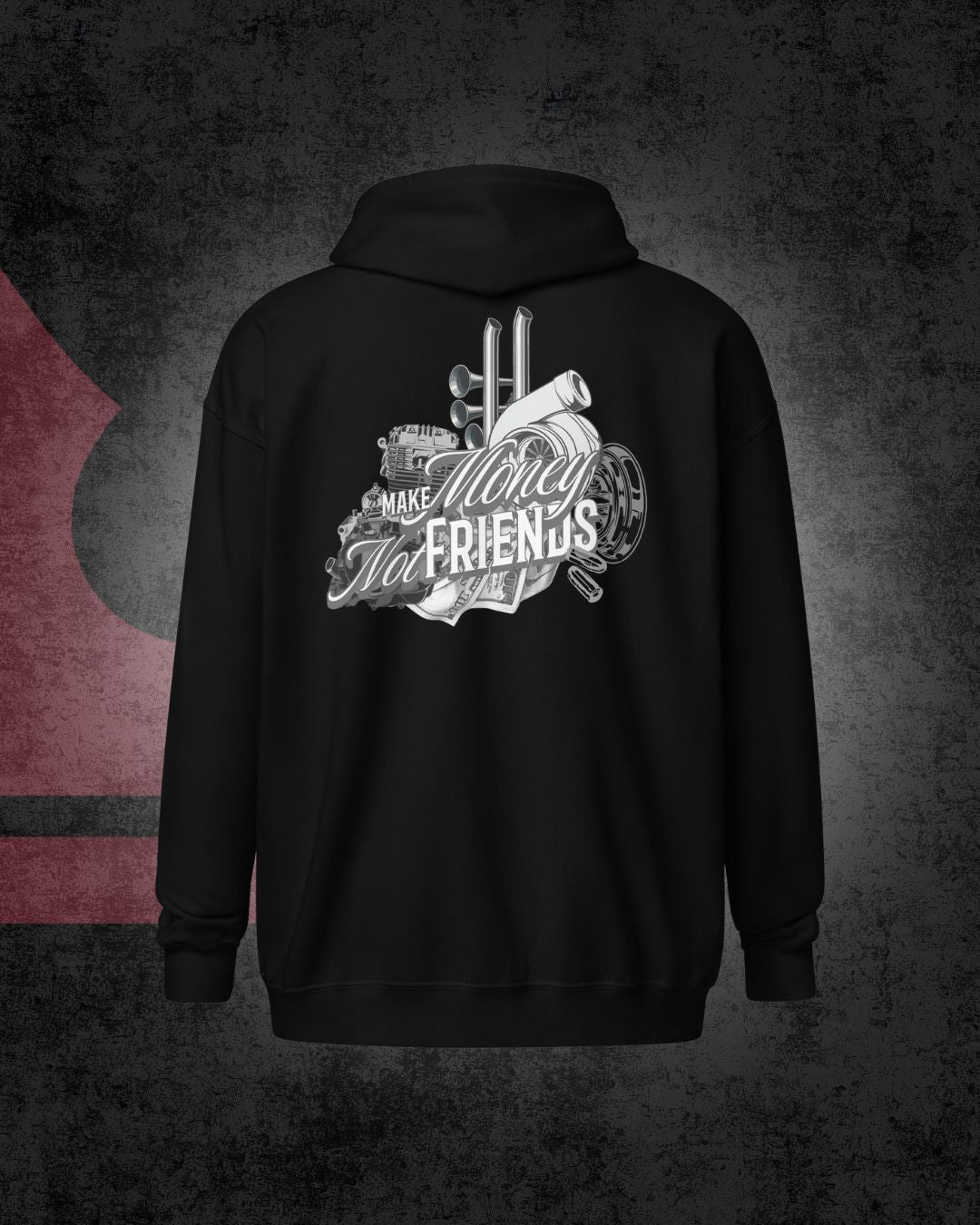 Make Money Not Friends vest