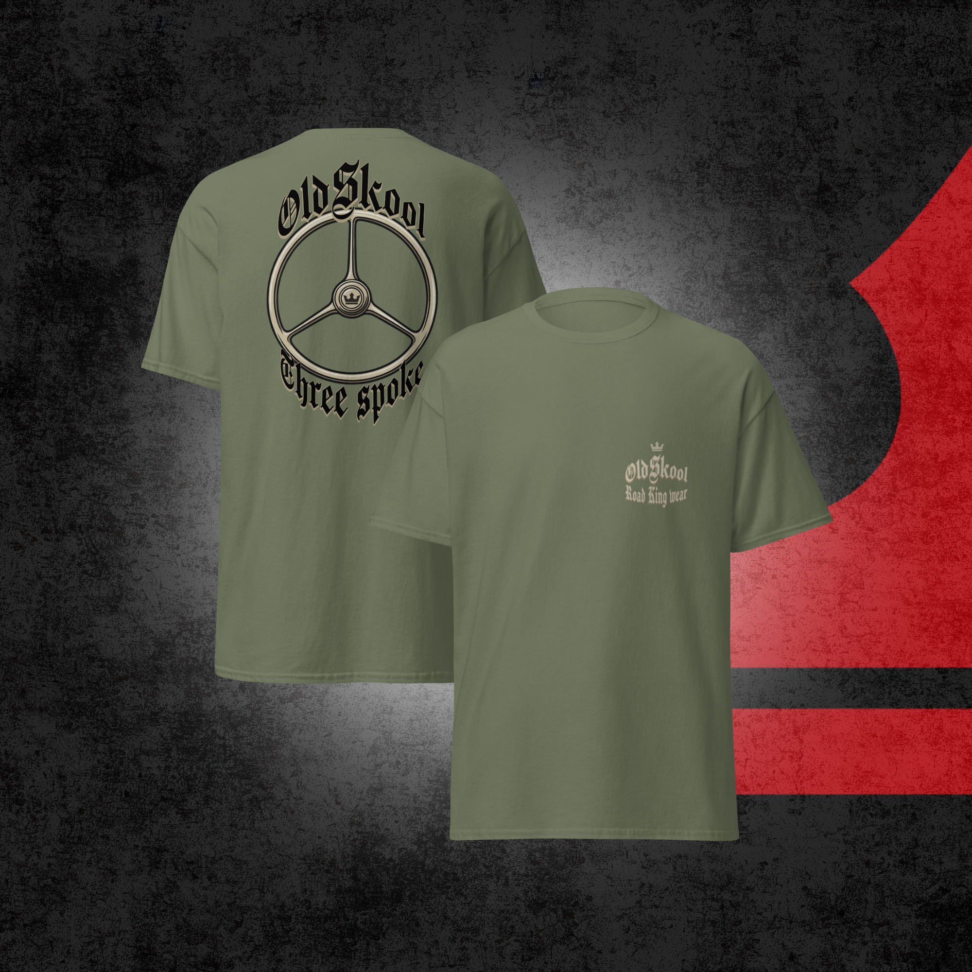 OldSkool Three Spoke T-Shirt