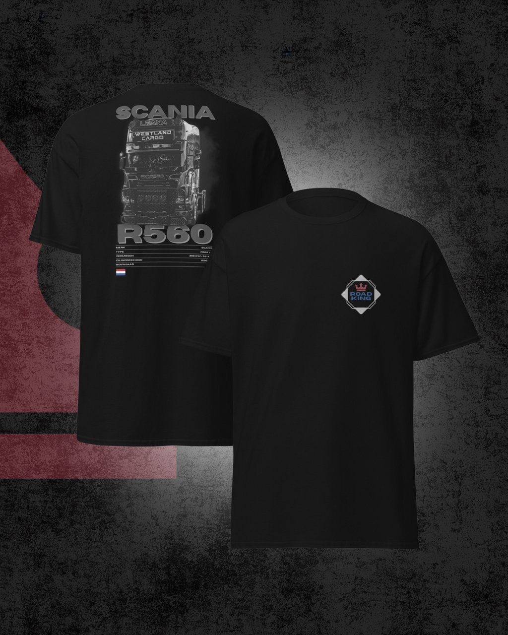 Scania R560 Black Smoke Edition T-Shirt