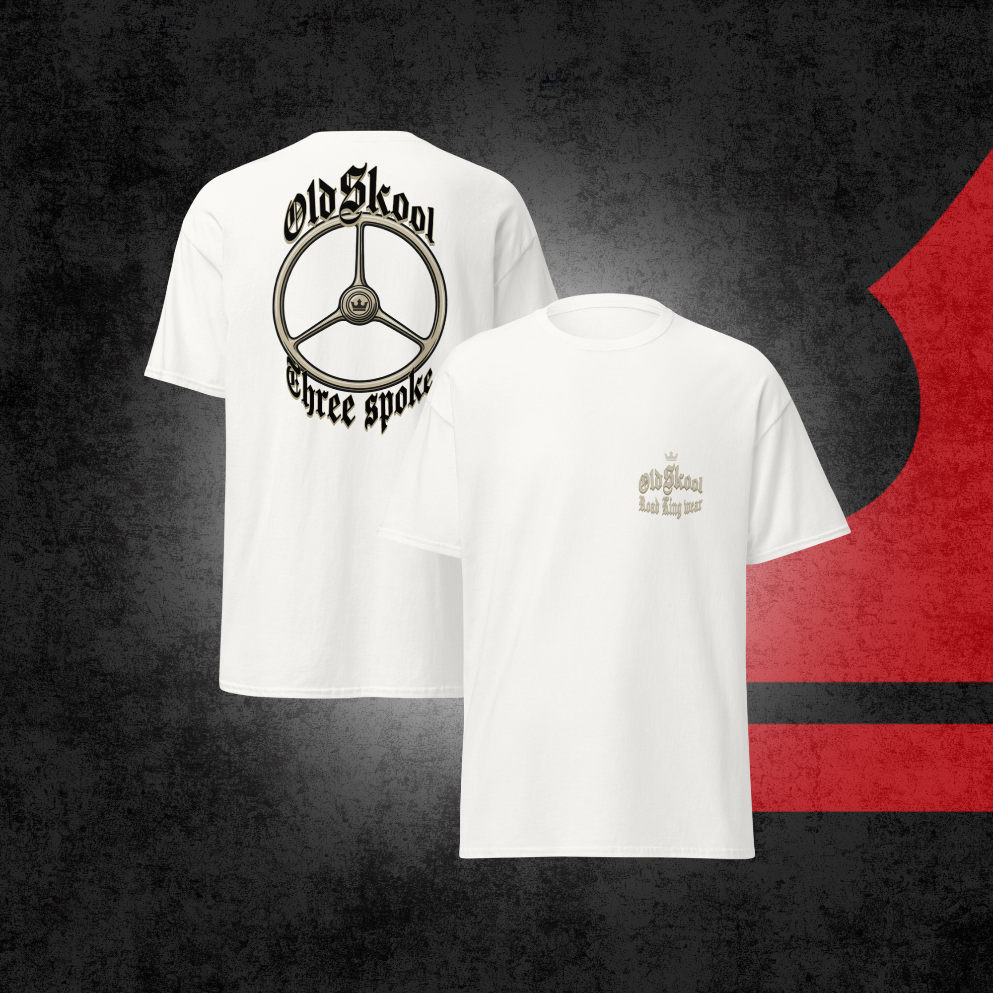 OldSkool Three Spoke T-Shirt