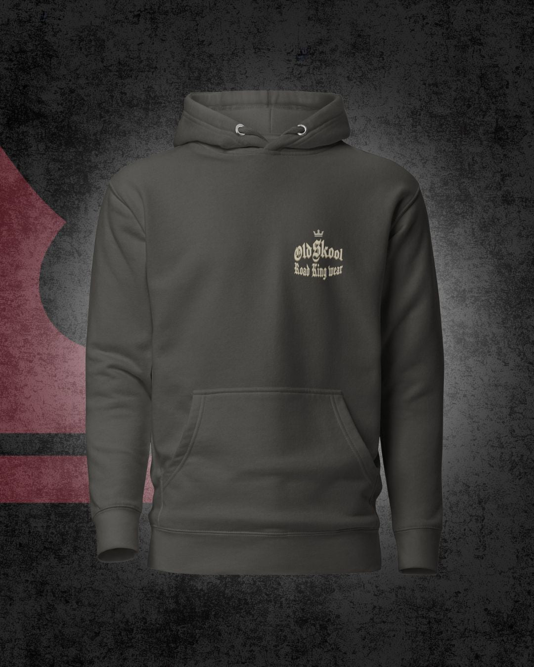 Old School Dreispeichen-Hoodie