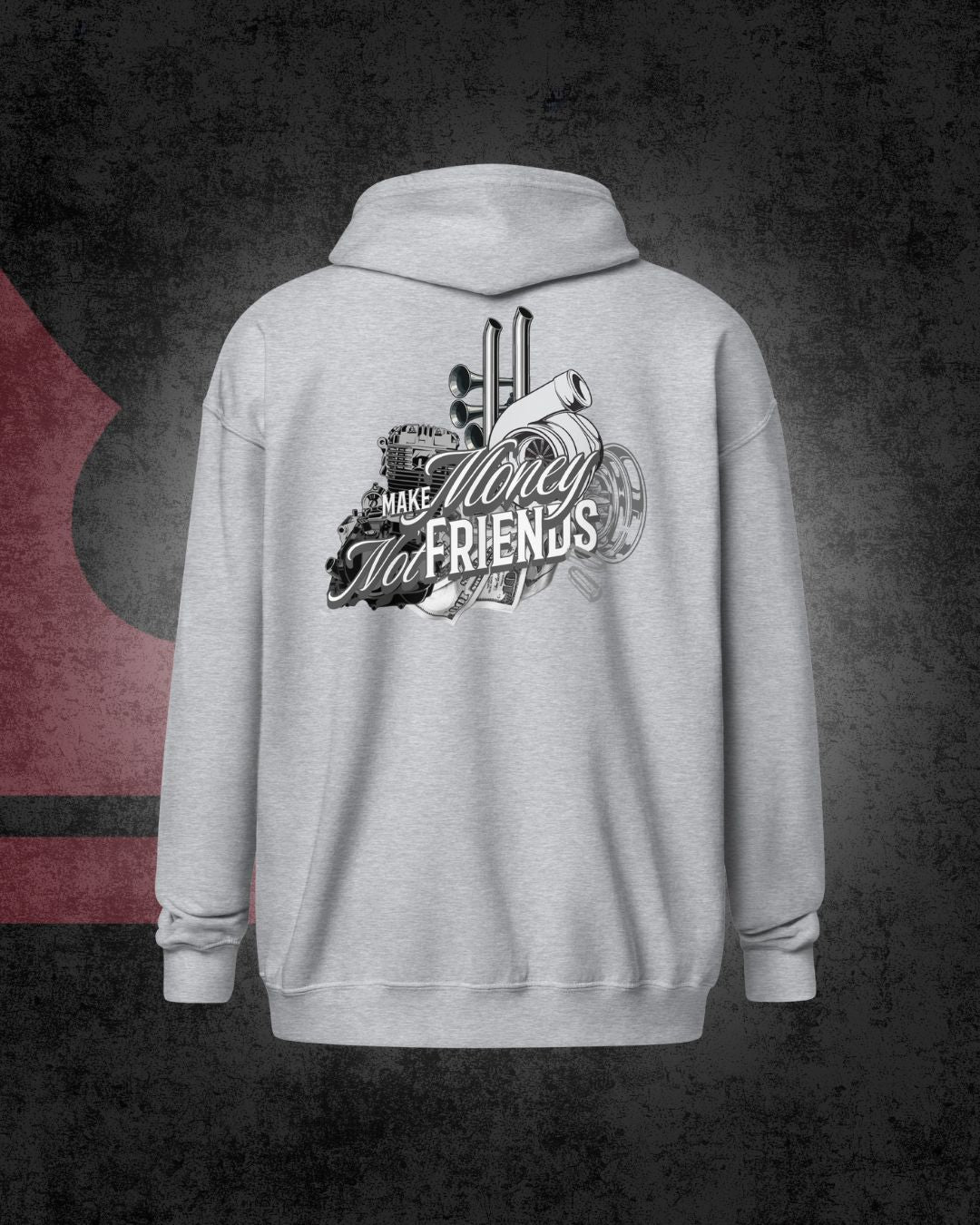 Verdiene Geld, nicht Freunde (Weste)