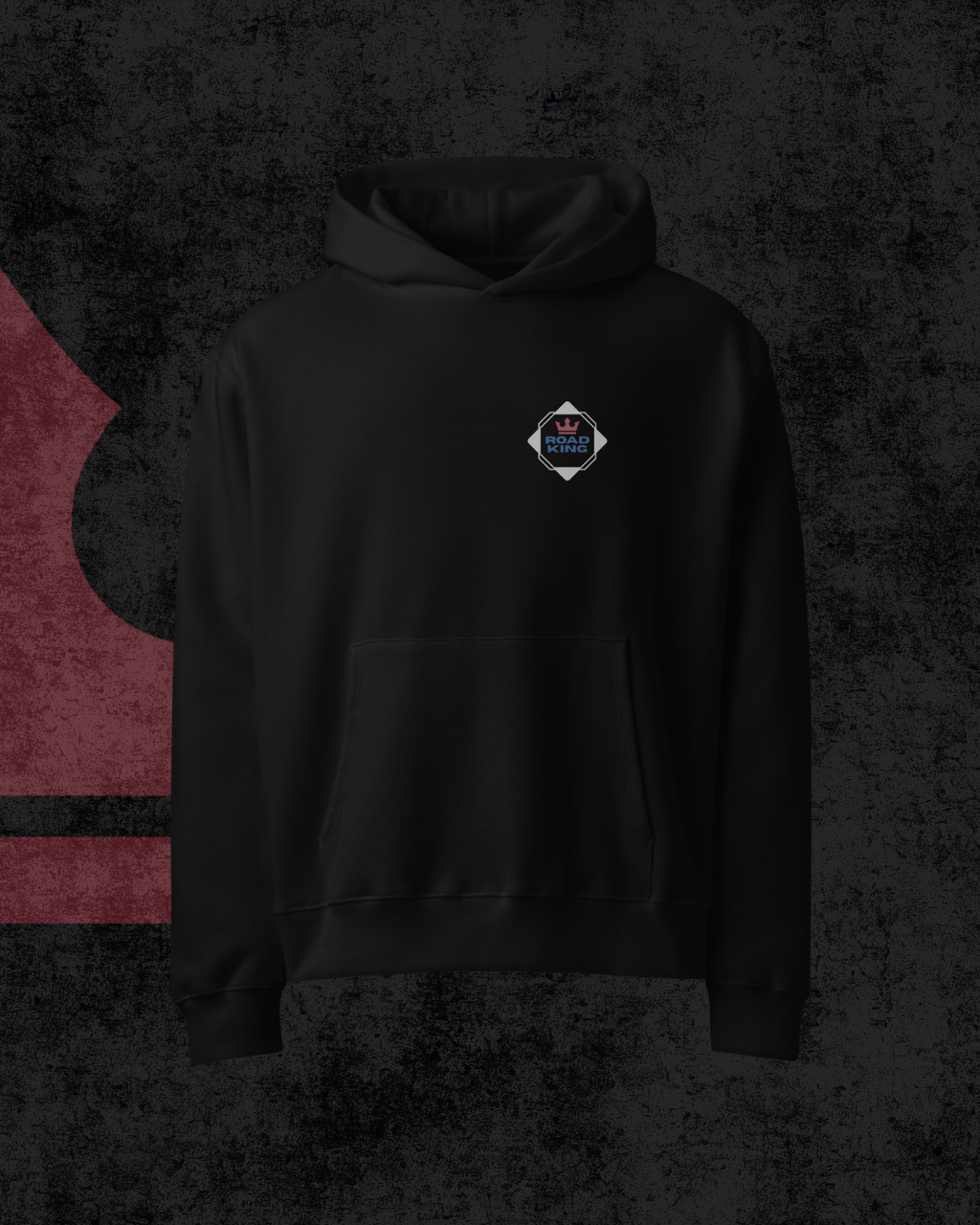 OldSkool Three Spoke Oversized Hoodie