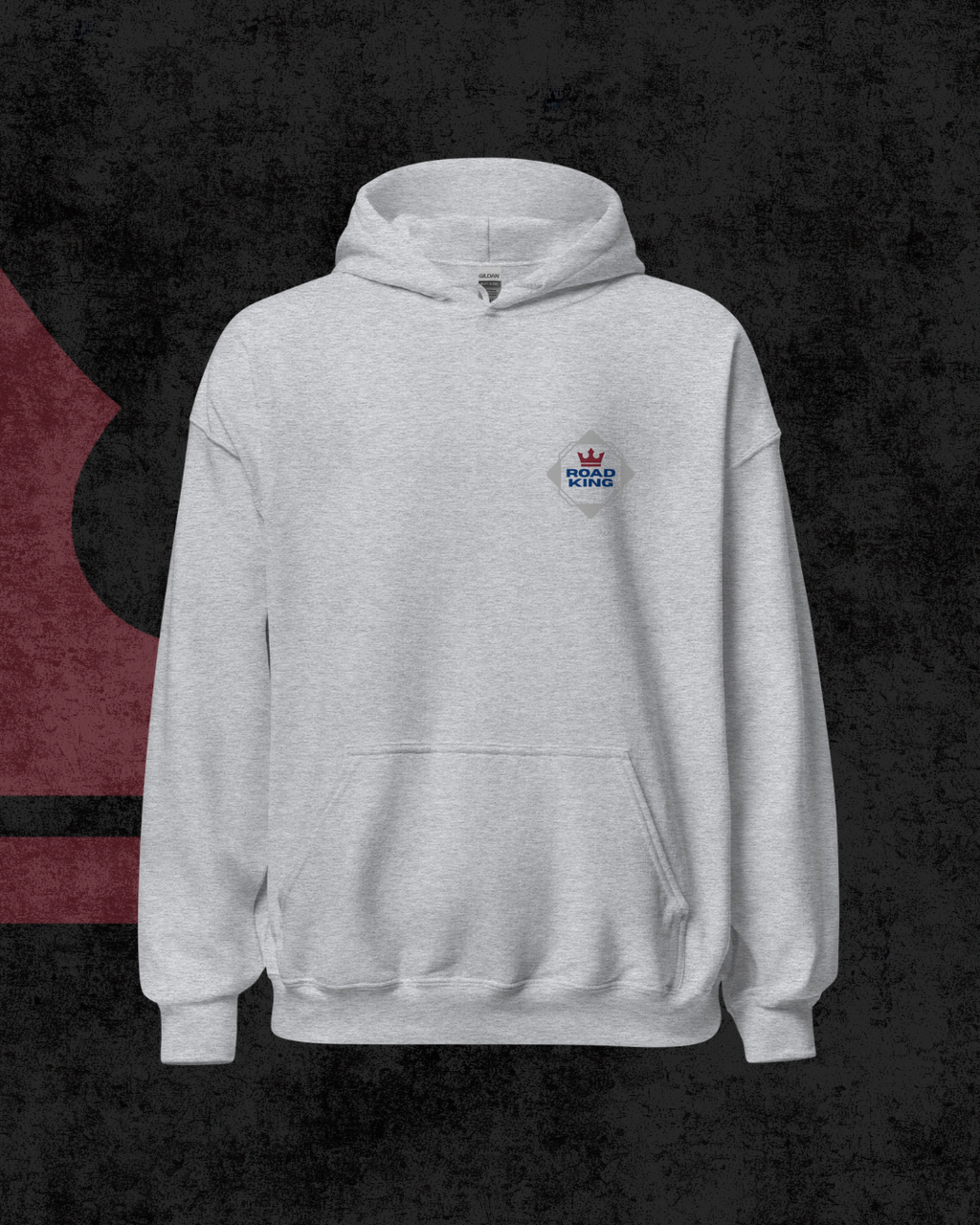 Danish Dice Oversized Hoodie blue