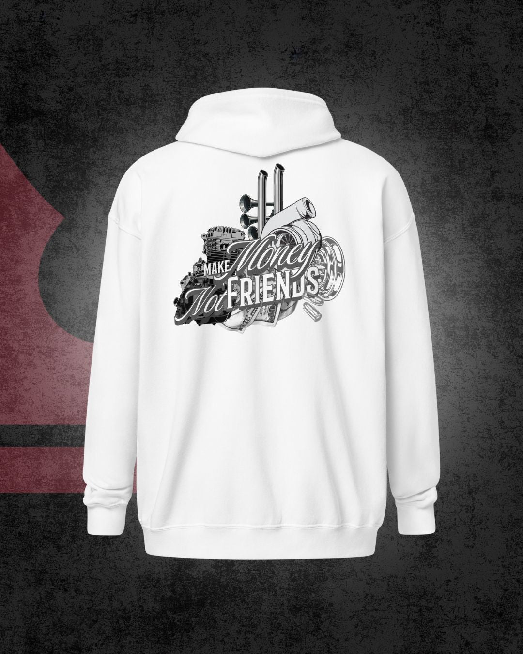 Verdiene Geld, nicht Freunde (Weste)