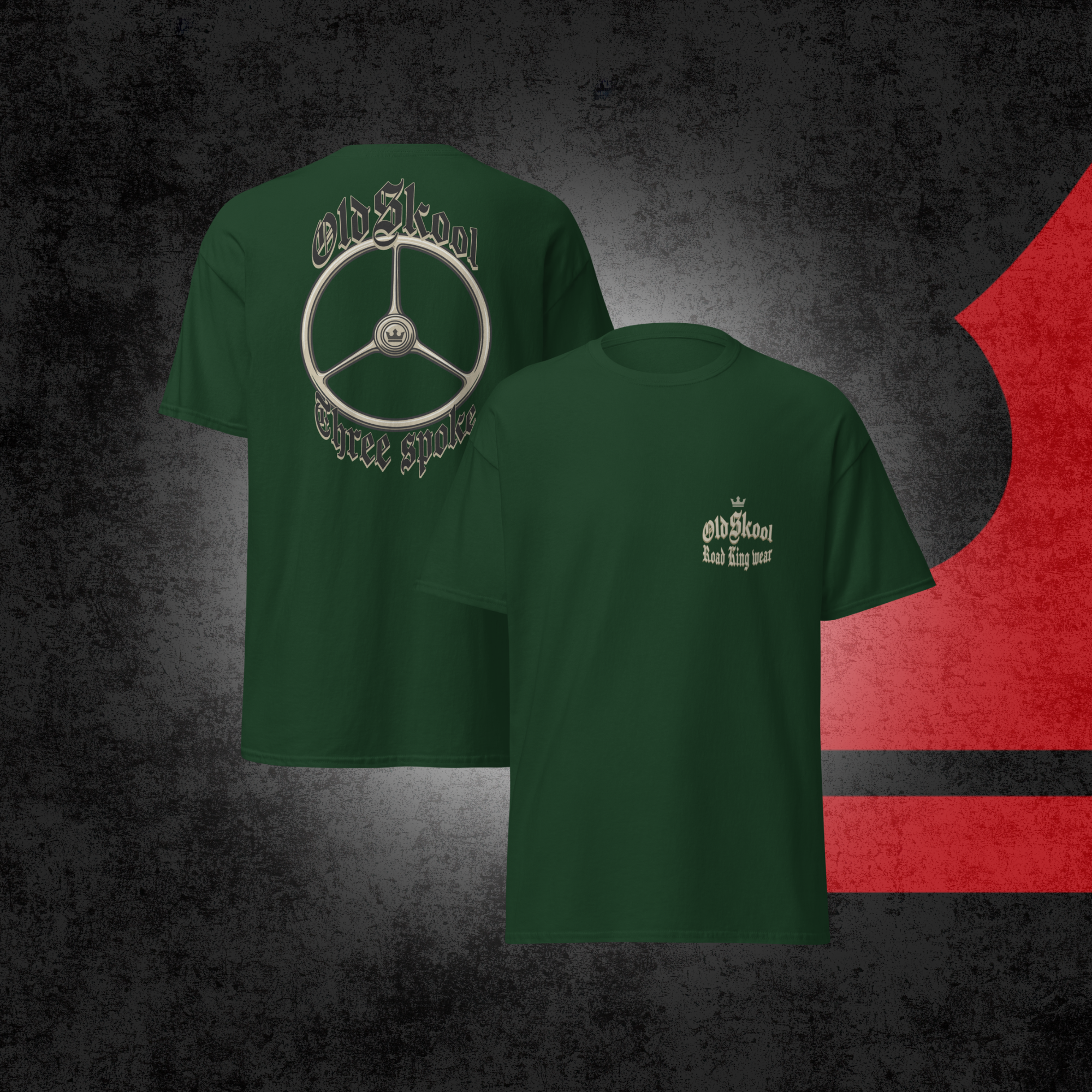 OldSkool Three Spoke T-Shirt