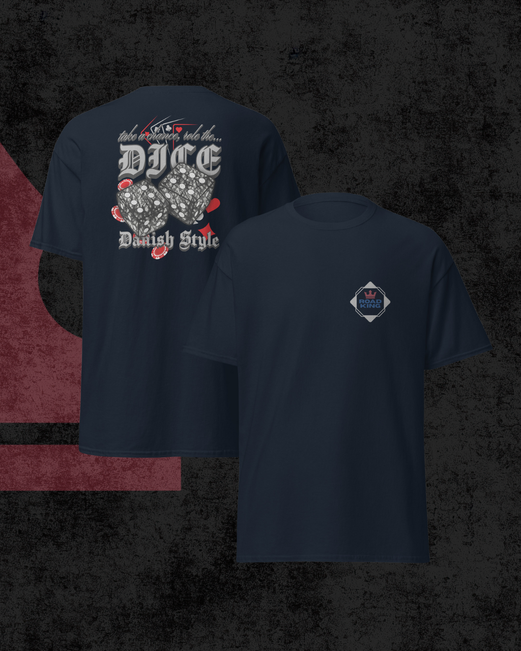 Danish Dice T-shirt grey