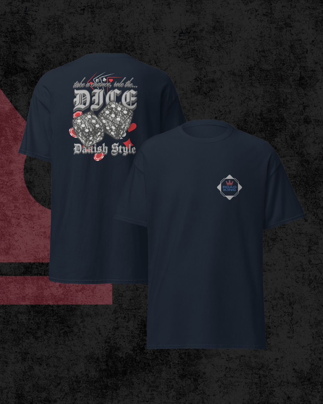 Danish Dice T-shirt grey