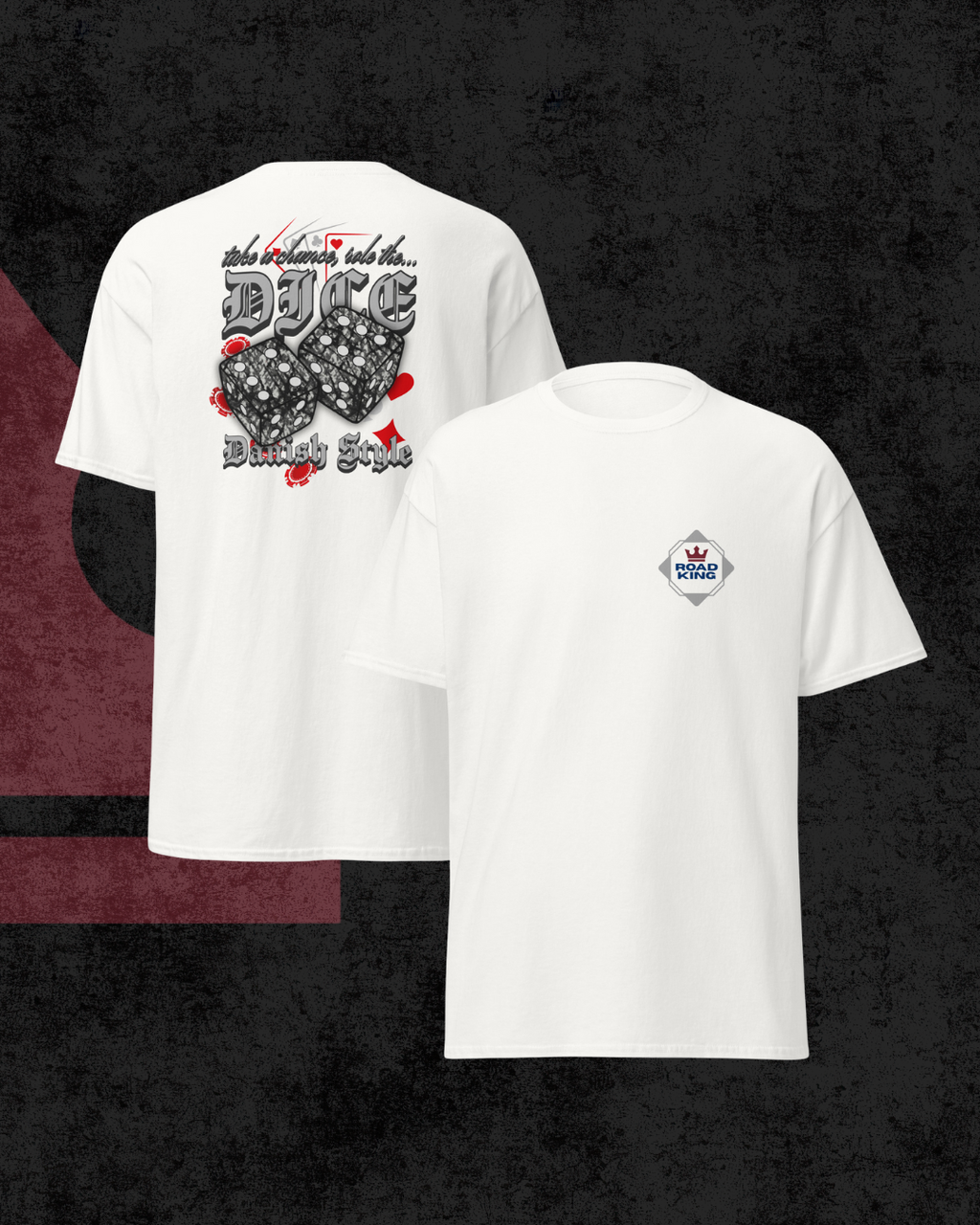 Danish Dice T-shirt grey