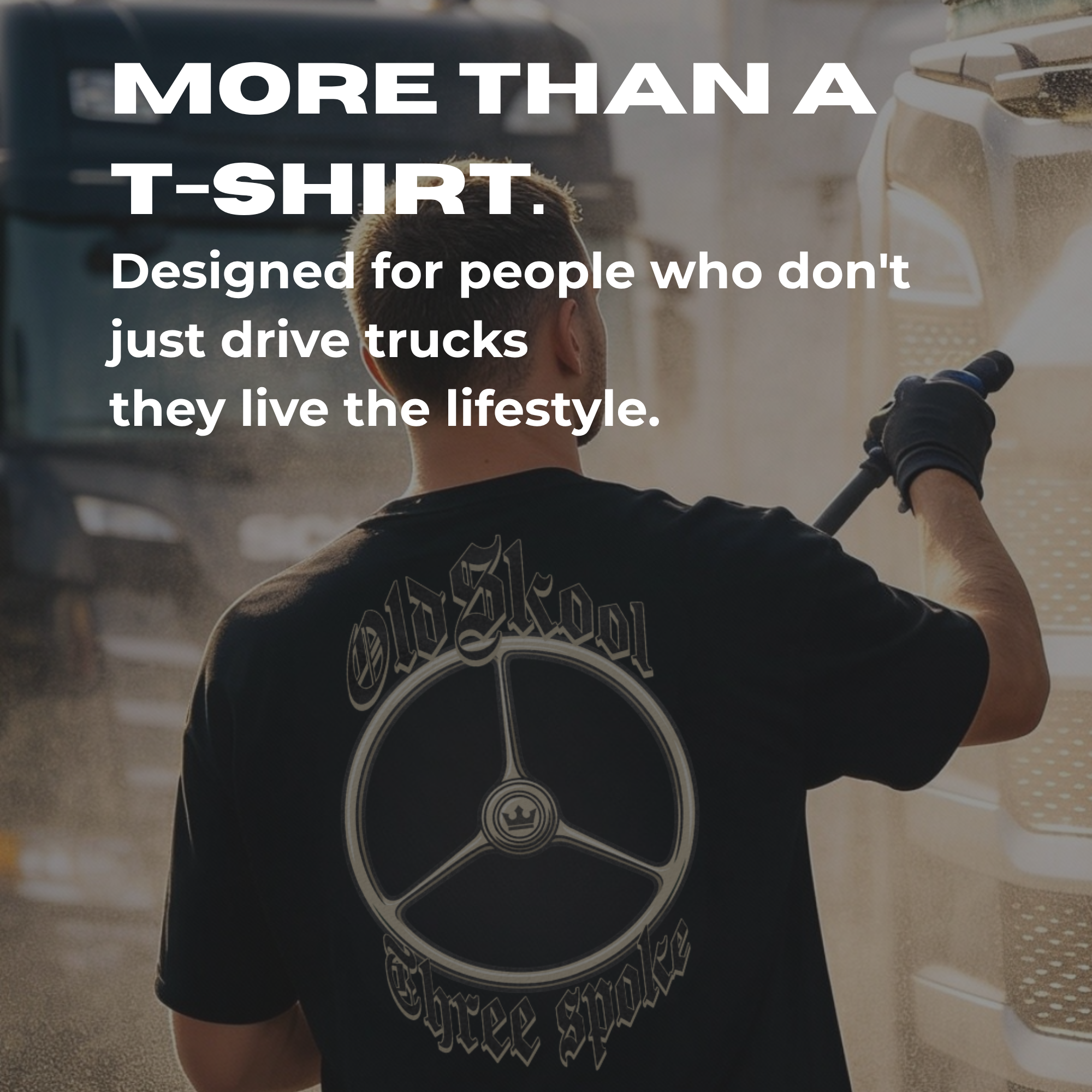OldSkool Three Spoke T-Shirt