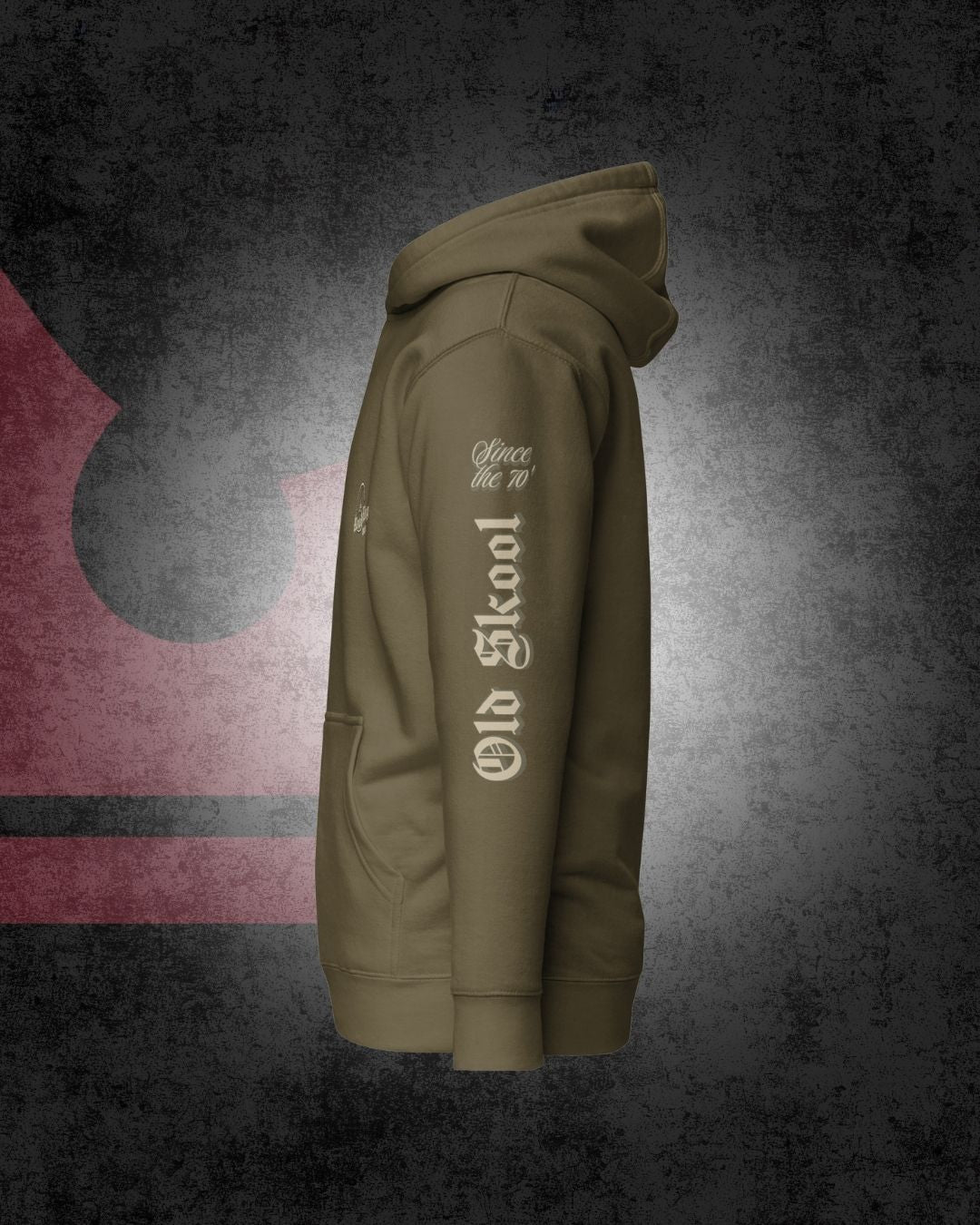 Oldskool Dreispeichen-Spezial-Hoodie