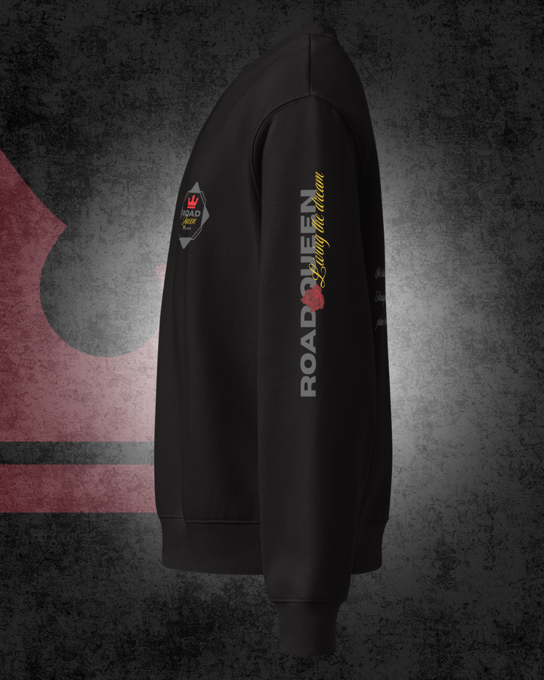 Road Queen Roses Oversized sweatshirt