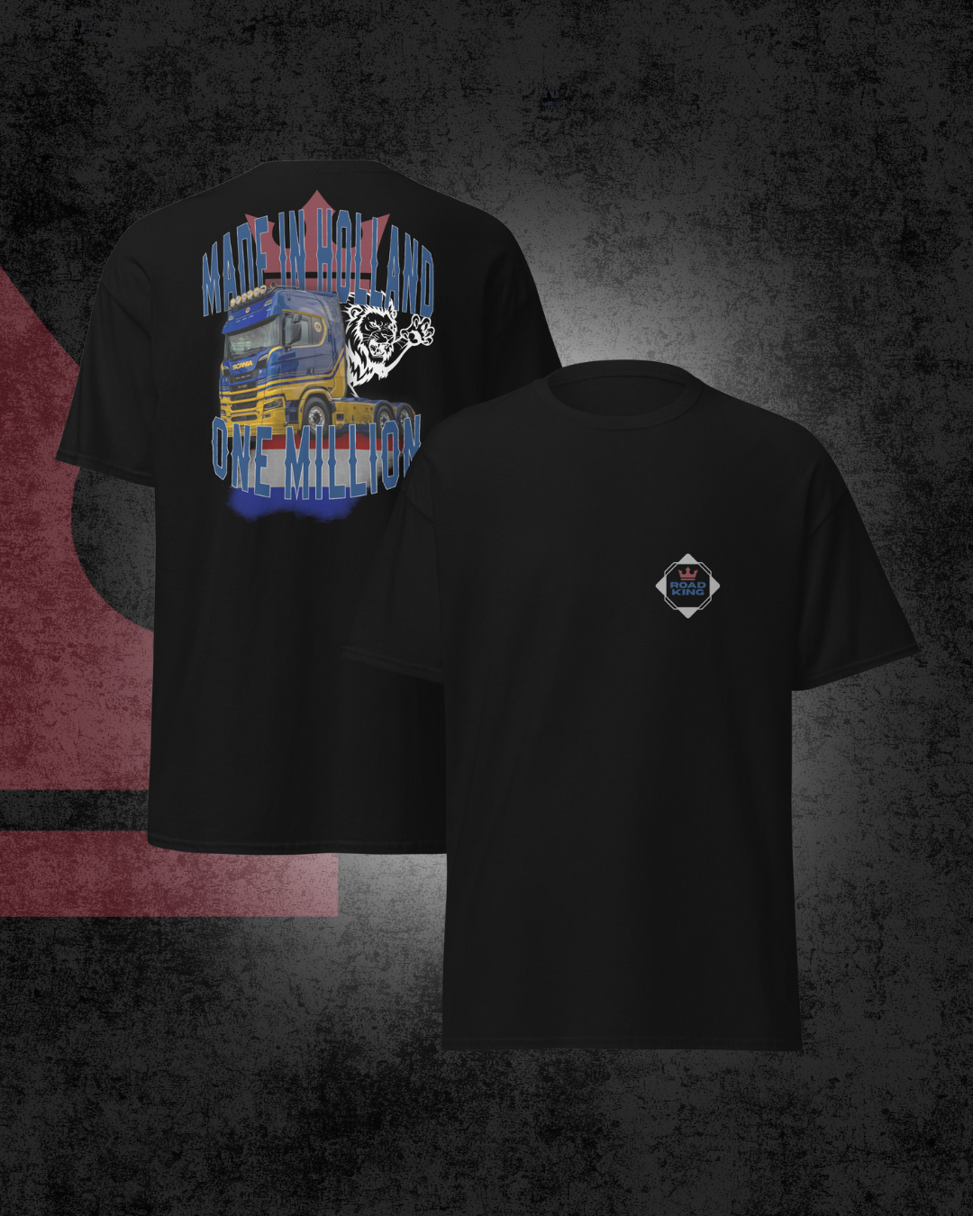 One million scania edition T-Shirt - zwart