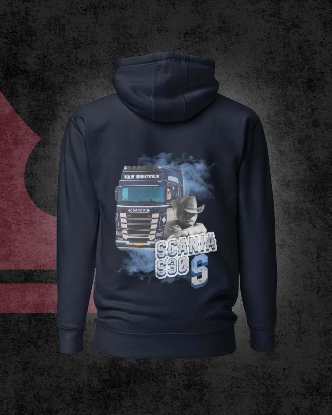 Scania S530 ‘Van Houten’ Edition Hoodie - Navy blauw