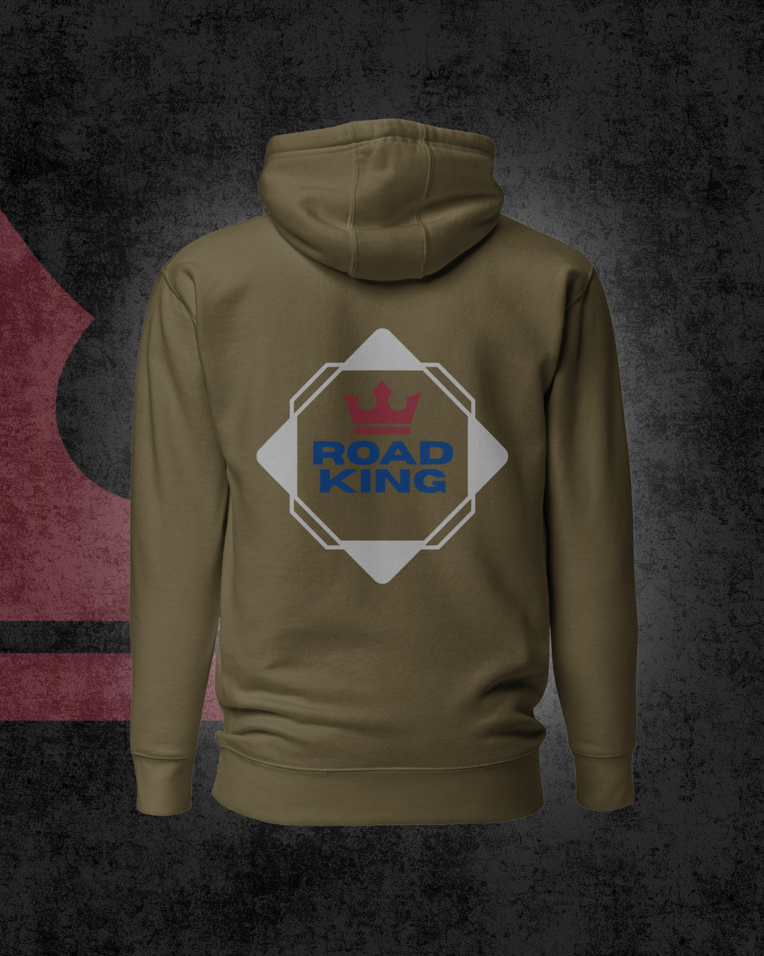 Road King original hoodie - Leger Groen