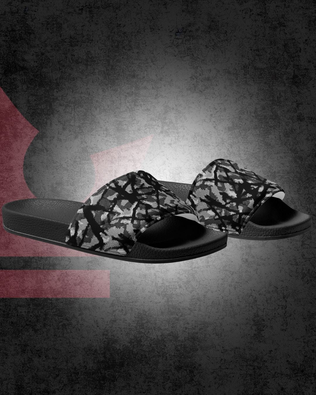 Deense pluche slippers - Grijs