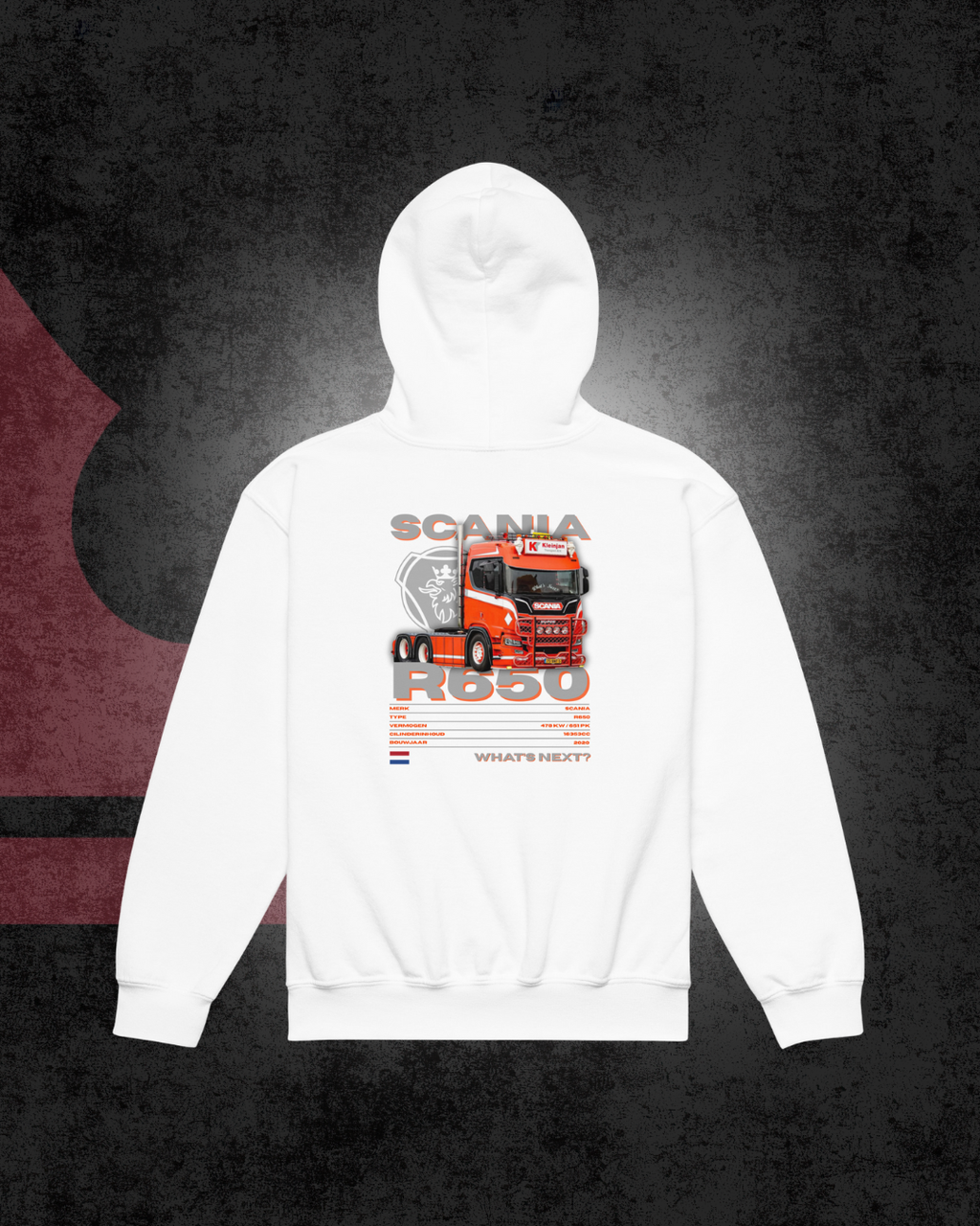 Kleinjan custom jeugd hoodie 0001