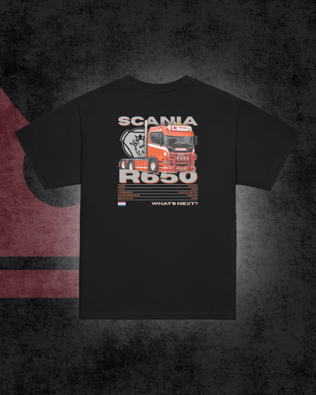 Kleinjan Custom jeugd T-Shirt 0001