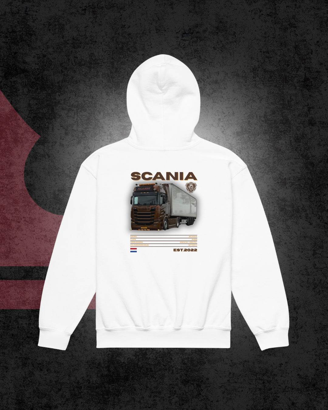 Faasse Custom jeugd Hoodie 0001