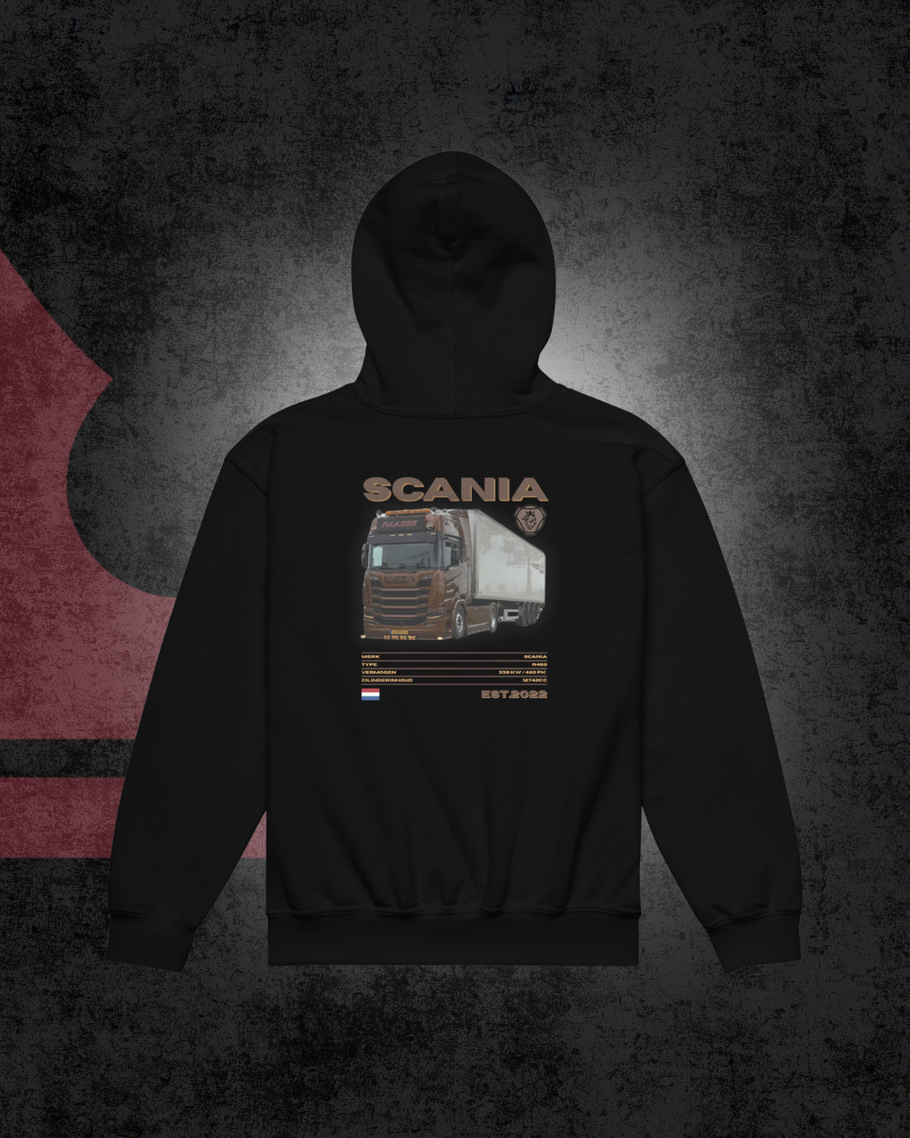 Faasse Custom jeugd Hoodie 0001