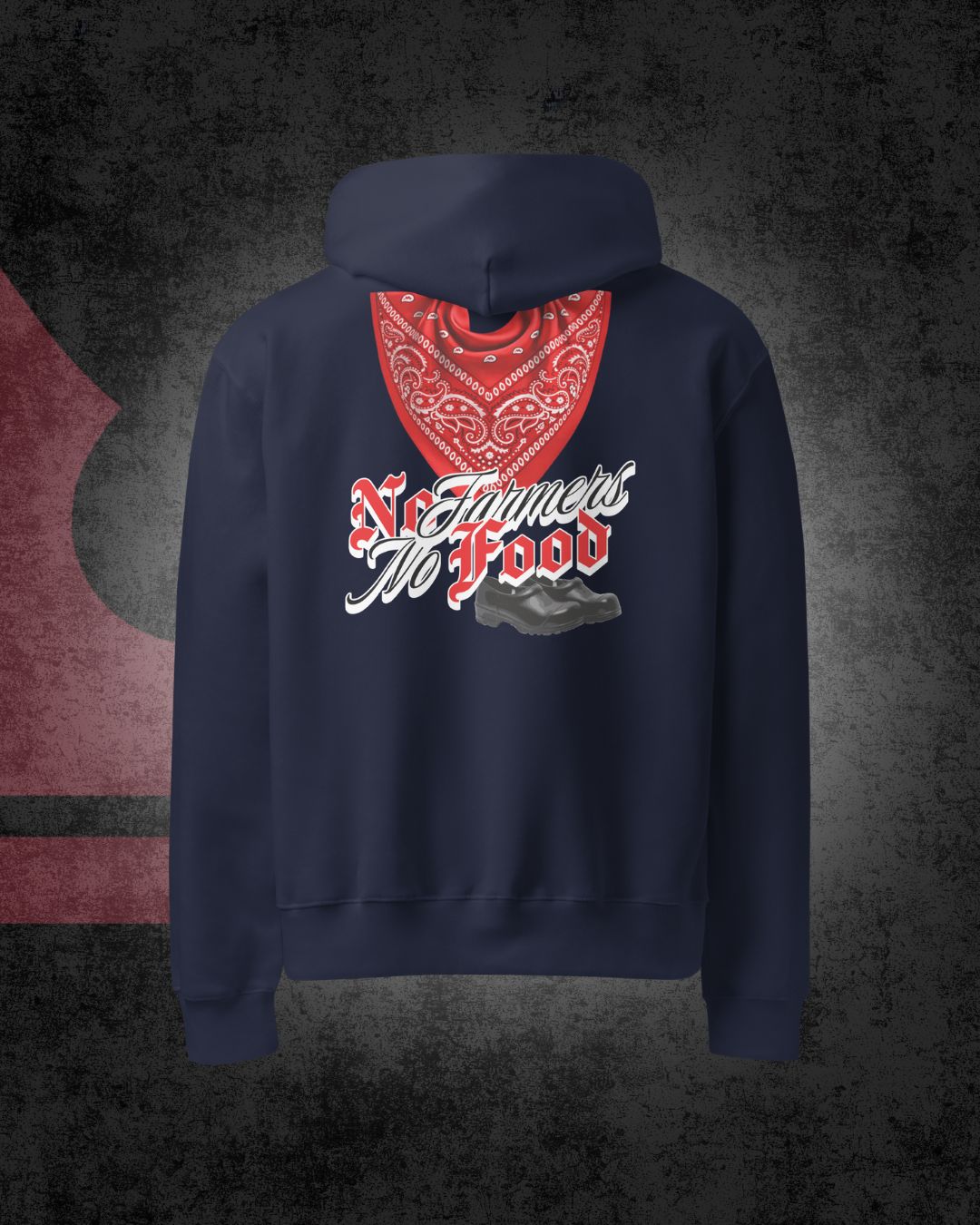 No Farmers No Food Oversized Hoodie