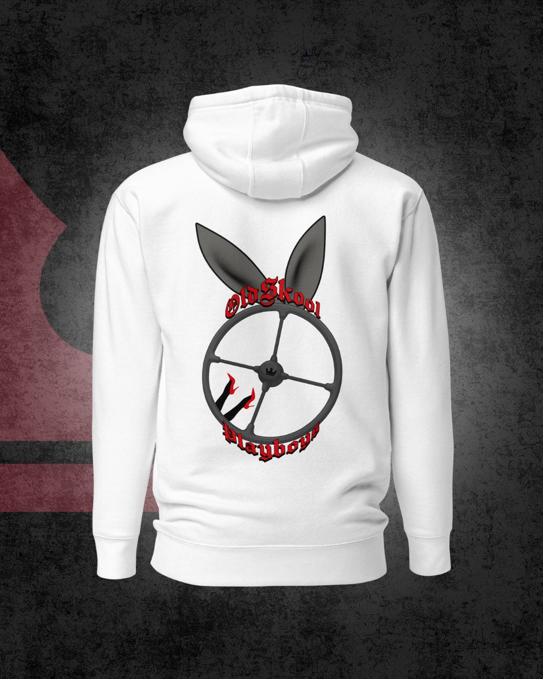 OldSkool Playboys hoodie met vier spaken